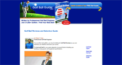 Desktop Screenshot of golfballguide.com