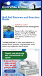 Mobile Screenshot of golfballguide.com